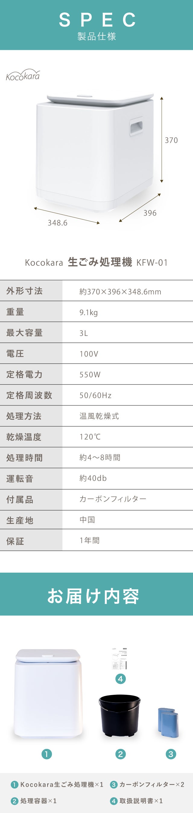 生ゴミ問題を解決！話す生ごみ処理機！約95%削減！ゴミ処理が驚くほど