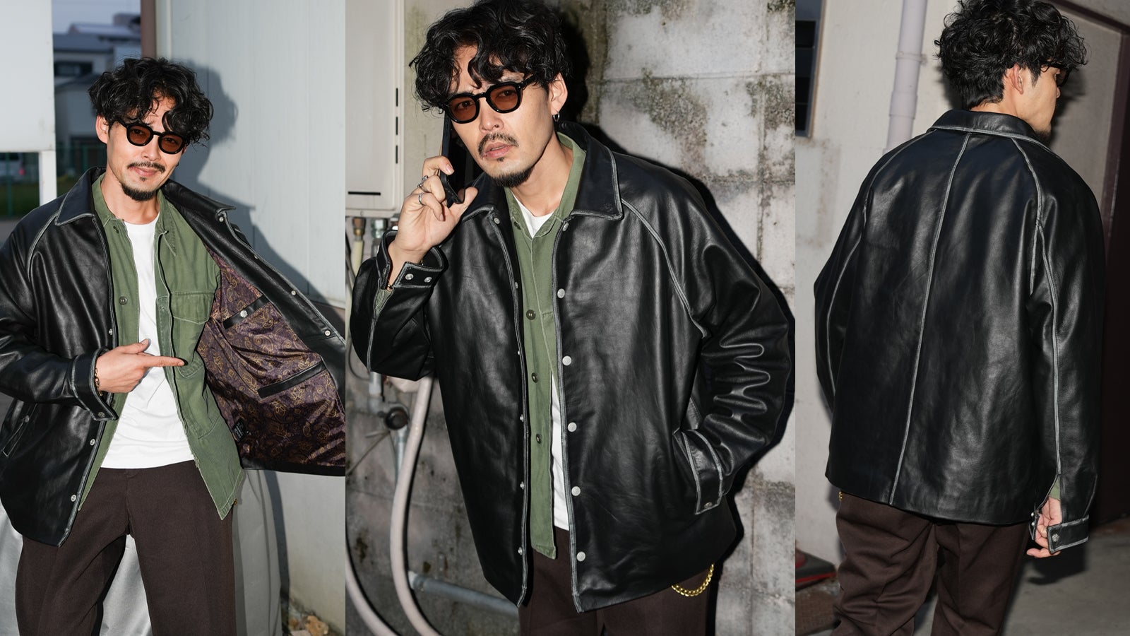 50年代のアメリカで流行したスタイルを再現！一生モノのレザー