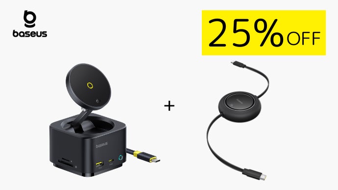 7つの機能をこれ1台で！ Mag Pro2 Qi2ワイヤレス充電器内蔵ハブ