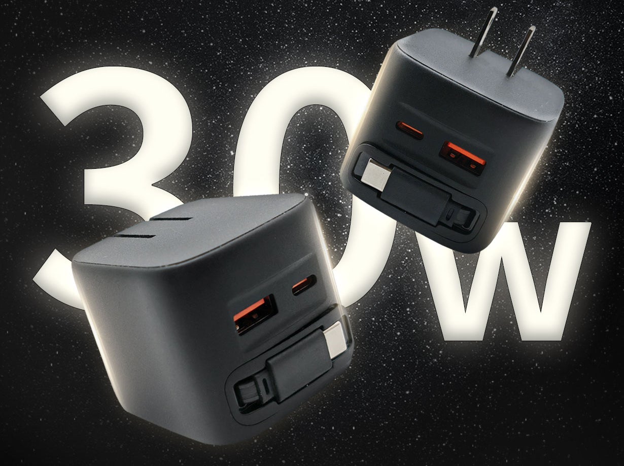 革新デザイン＆ケーブル完全収納」出張も日常も一台で、すべての充電