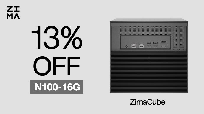 試用のみ NAS+クラウドサーバー【ZimaCube】RAID可/最大164TB 最大164TB×超爆速！想像力をすべてここに保存！未来のNASー