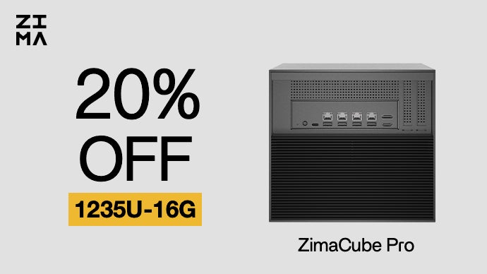 試用のみ NAS+クラウドサーバー【ZimaCube】RAID可/最大164TB 試用のみ NAS+クラウドサーバー【ZimaCube】RAID可/最大164TB