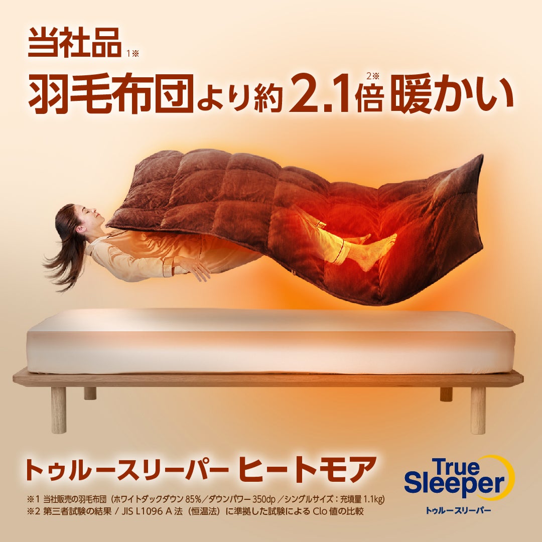 Makuake｜足元まで暖かい！ヒーターと掛け布団が合体した新発想