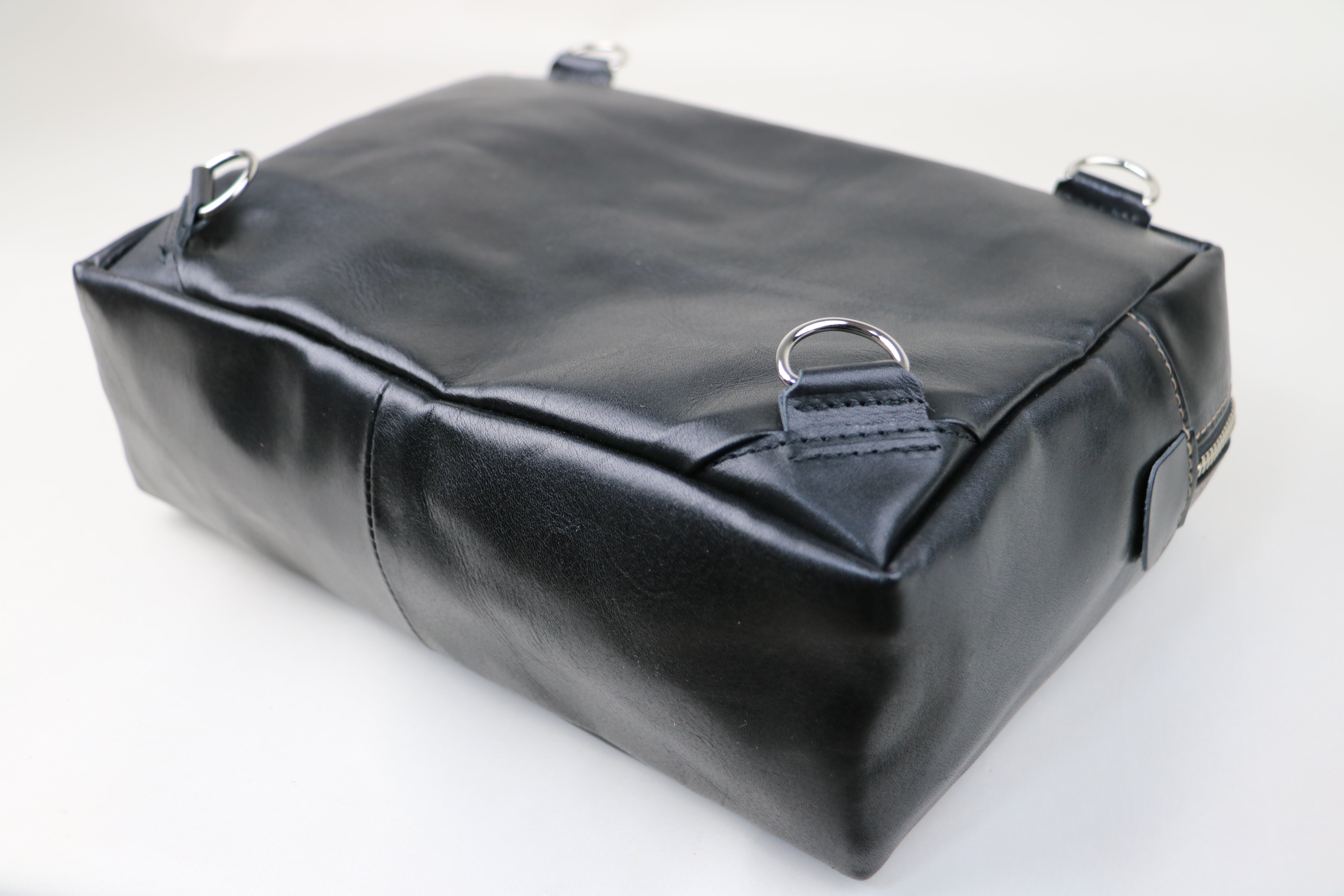 早い者勝ち！ ブラック ショルダーバッグ ショルダーバッグ バッグ ワンハンドルギャザー サイドファスナー