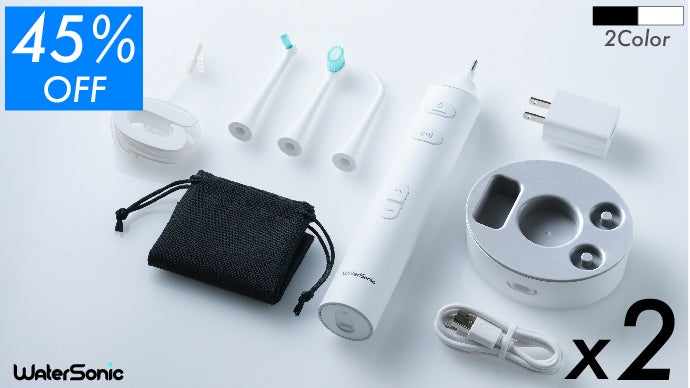 電動歯ブラシ　Water Sonic 付属品フルセット 電動歯ブラシ Water Sonic 付属品フルセット