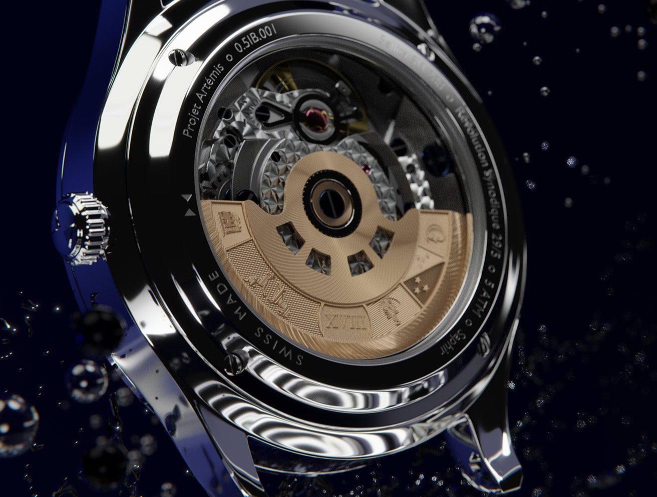 月と宇宙の浪漫を魅せる】スイスの伝統とフランス美学が調和したムーン