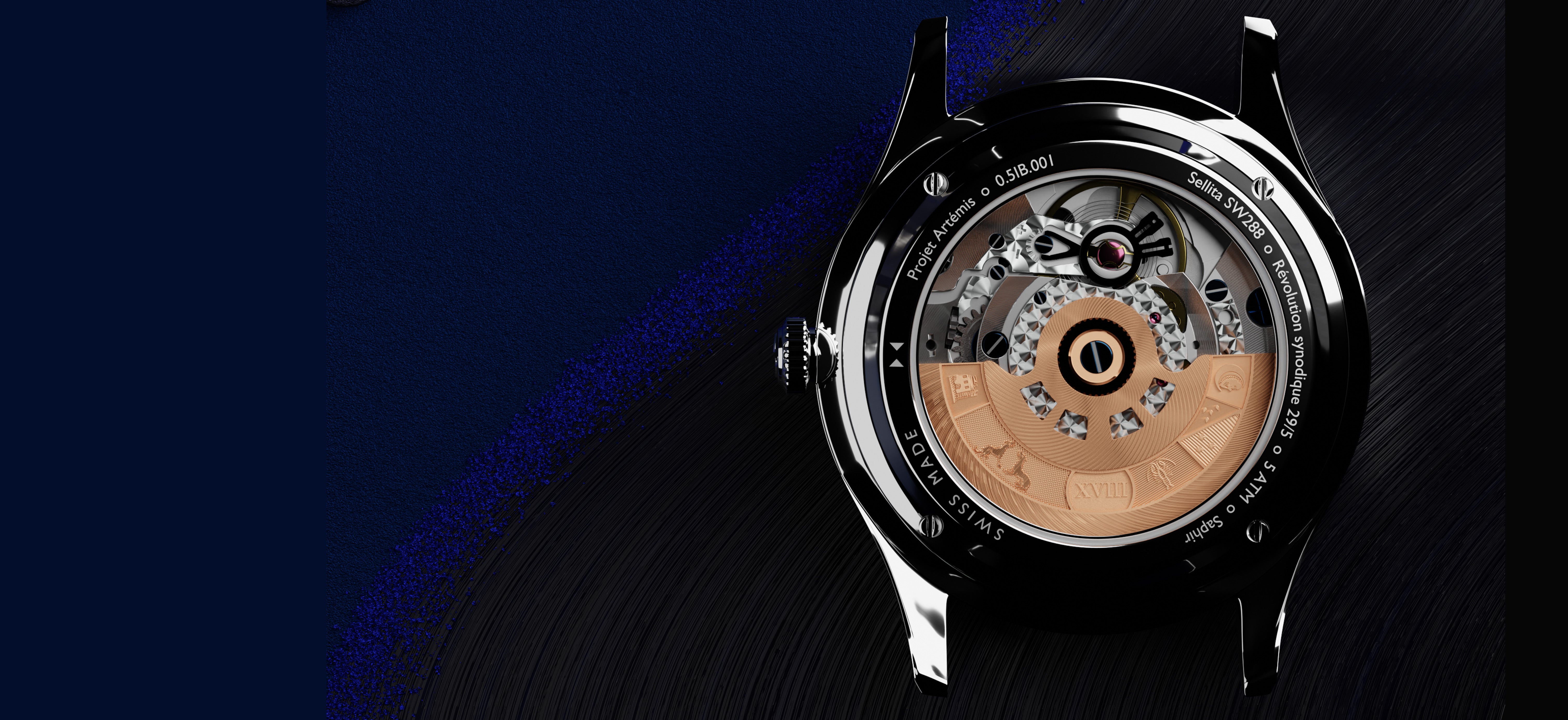 月と宇宙の浪漫を魅せる】スイスの伝統とフランス美学が調和したムーン