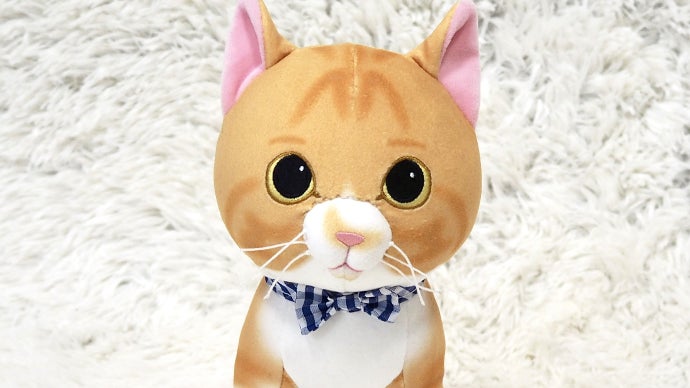 SNS総フォロワー3.8万 猫の【ツンデレ男ルナさん】がぬいぐるみになっ