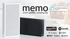 ステレオ再生で迫力ある音楽を。alexa内蔵ポータブルスマートスピーカーMEMO