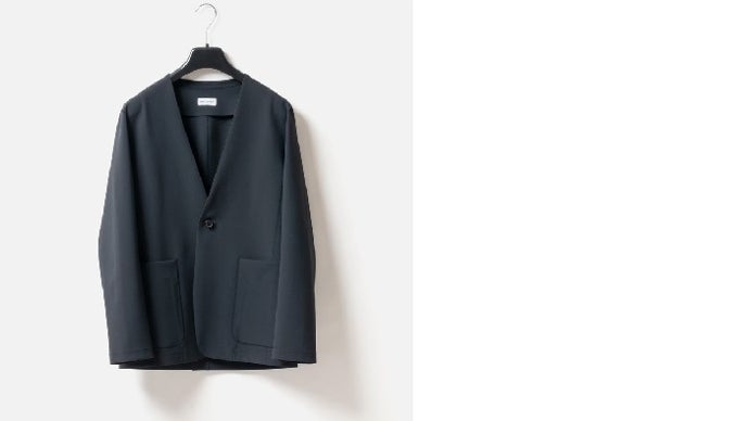 TPS縫製】による縫い代がなくて 超軽快 Vカラージャケット｜マクアケ