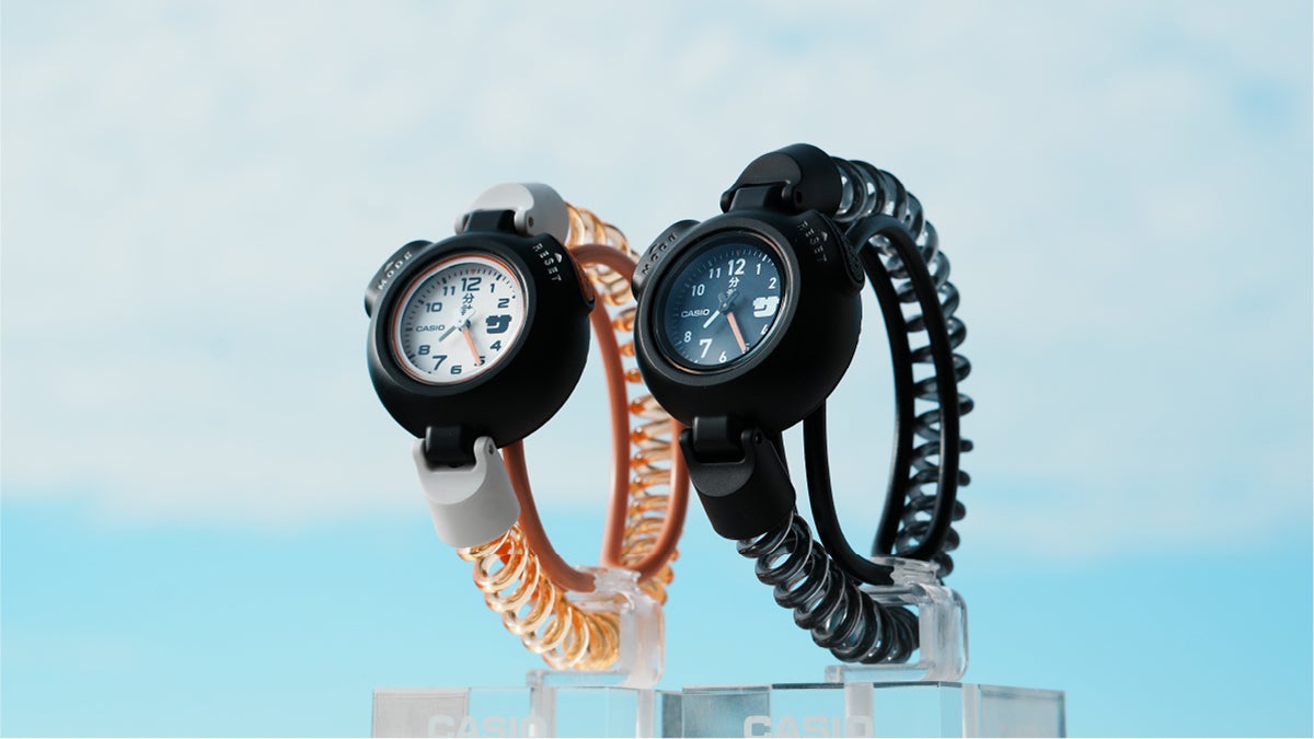 Makuake｜カシオから「サウナー専用腕時計」誕生！12分計&通常時計で