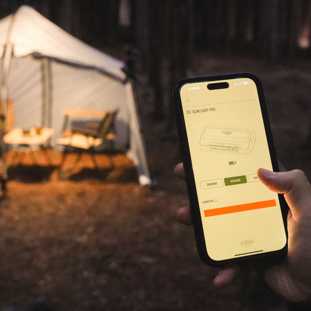 Cargo container SLIM LIGHT PRO ブラック ランタン