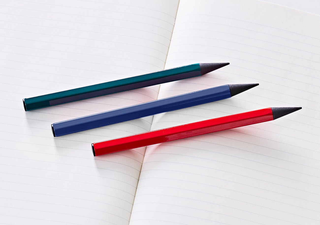 削らない鉛筆！ZAI炭素ペン！ 鉛筆の芯200本圧縮加工した削らない鉛筆