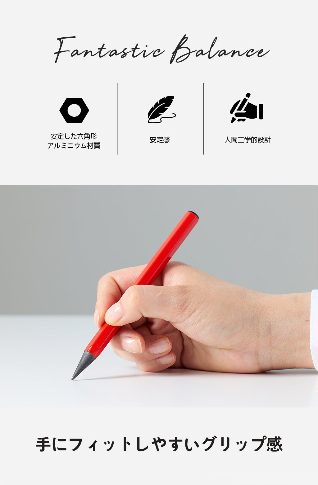 削らない鉛筆！ZAI炭素ペン！ 鉛筆の芯200本圧縮加工した削らない鉛筆