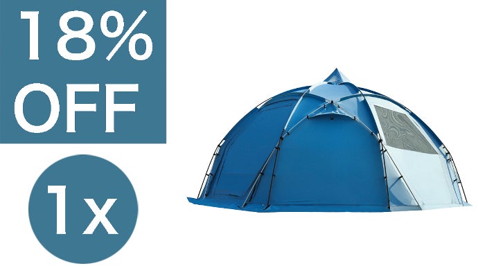 直径4.5mの広々空間】圧倒的な耐久性と快適性を誇るドーム型キャンプ