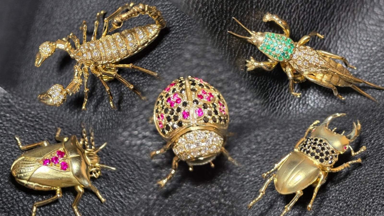 世界一のニューヨークで話題沸騰,黄金の【昆虫型アート