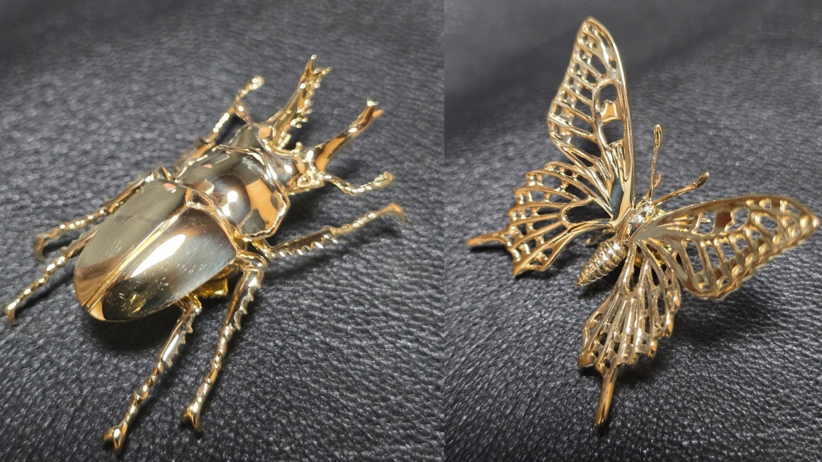 世界一のニューヨークで話題沸騰,黄金の【昆虫型アート