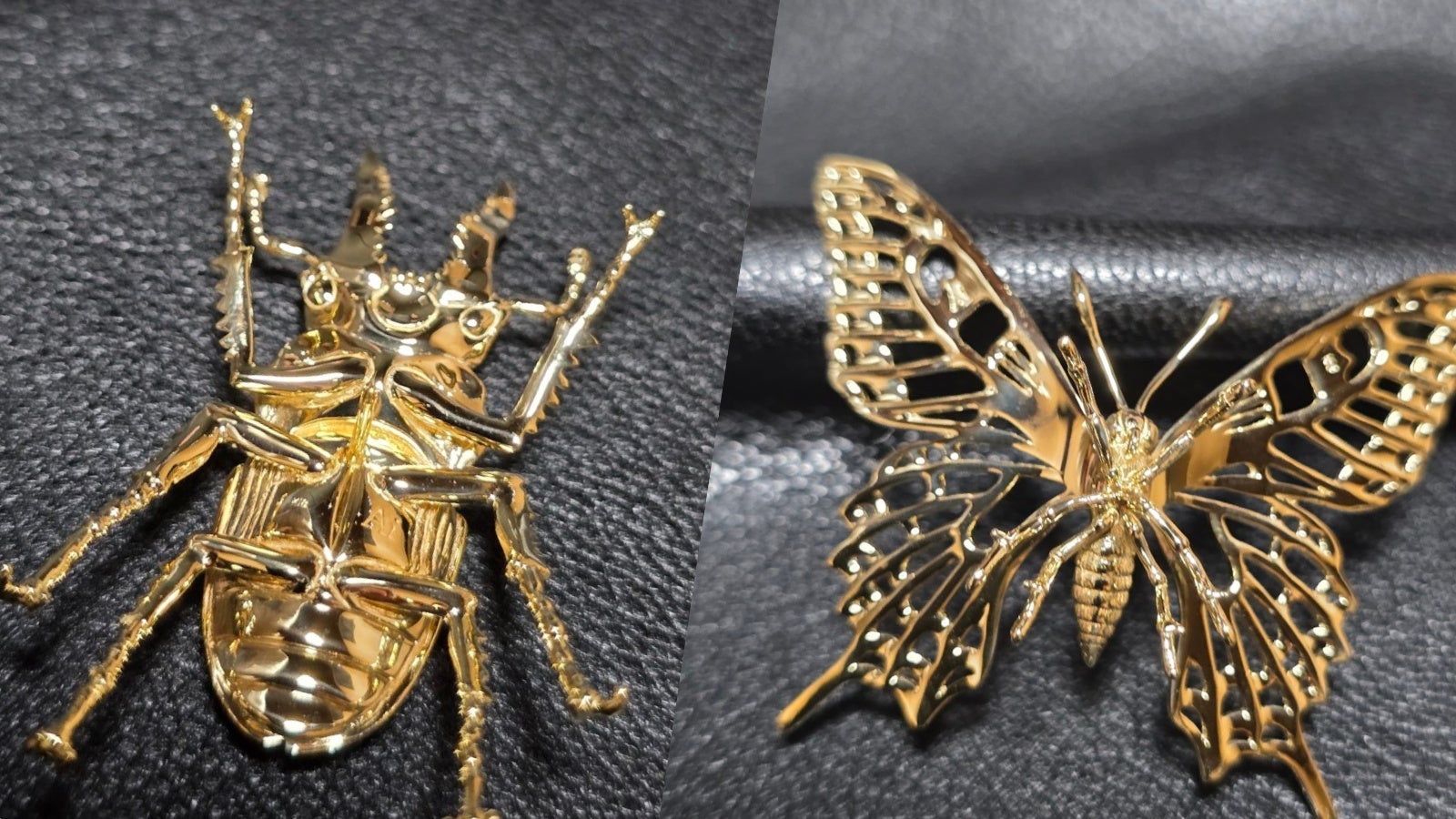 世界一のニューヨークで話題沸騰,黄金の【昆虫型アート