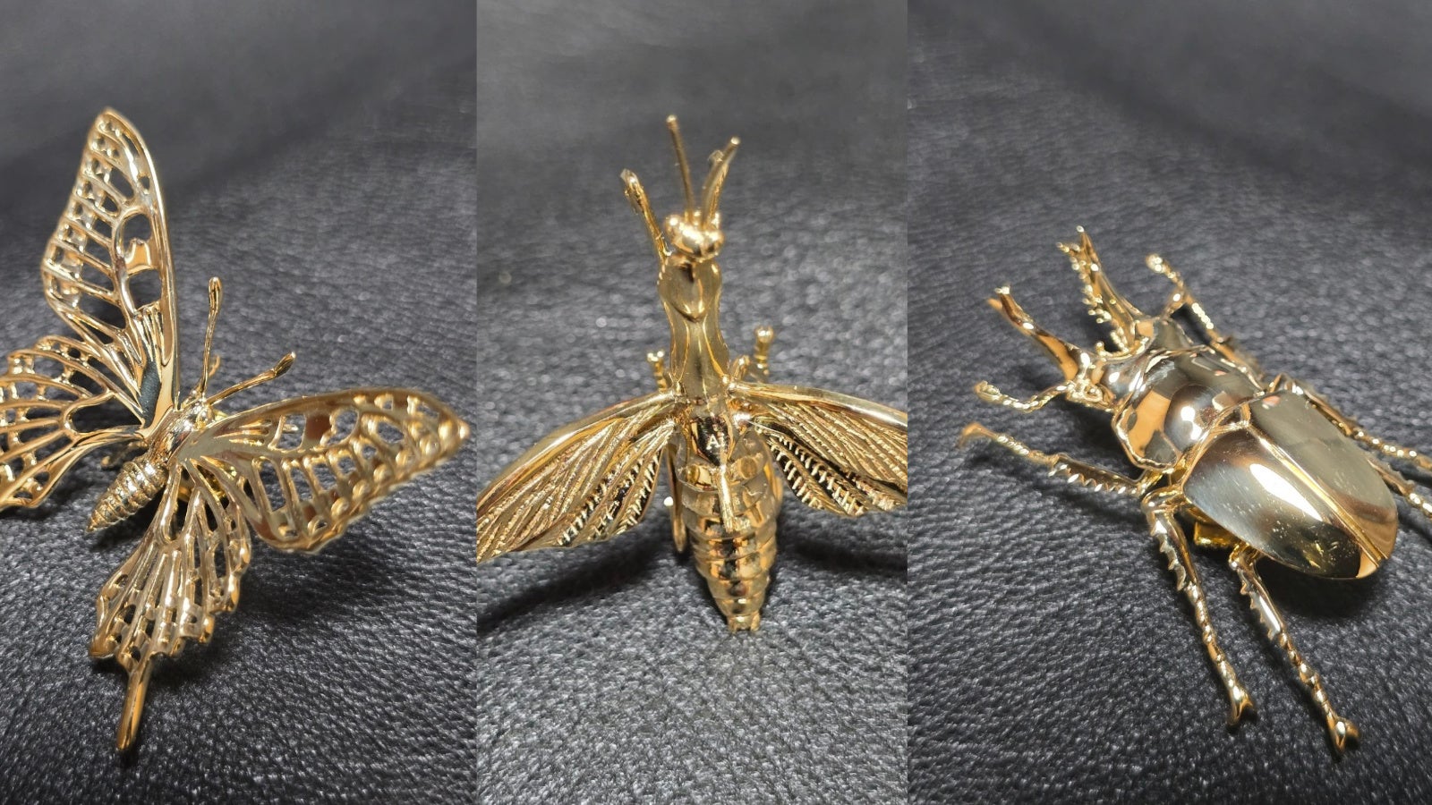 世界一のニューヨークで話題沸騰,黄金の【昆虫型アート