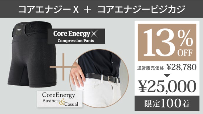 コアエナジーX サポーター 体幹でカラダを変えろ！プロ1000名愛用メーカー開発の体幹＆腹圧