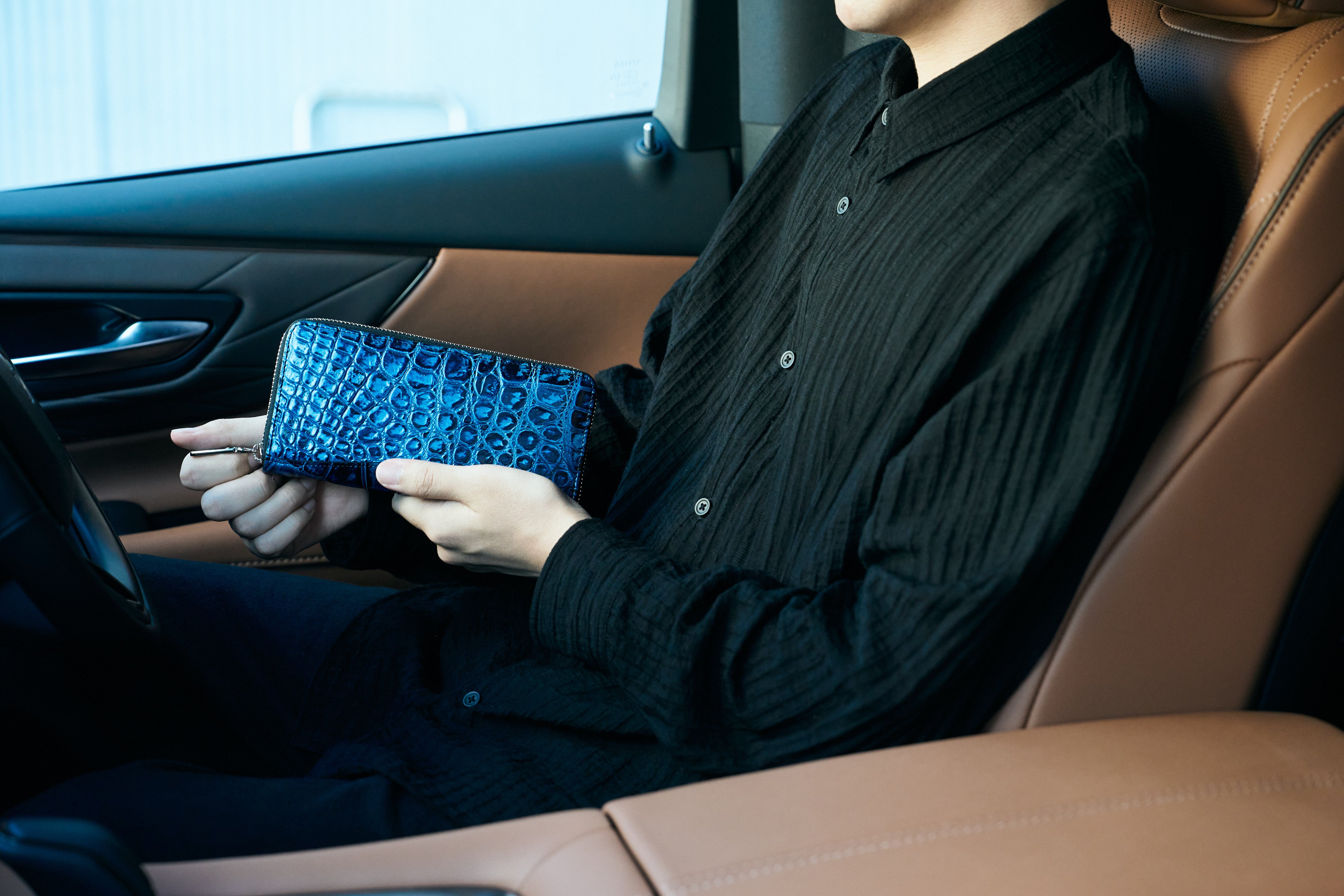 【カンダミサコ】pocketwallet ナイルクロコダイル【限定】 カンダミサコ】pocketwallet ナイルクロコダイル【限定】 カンダミサコ