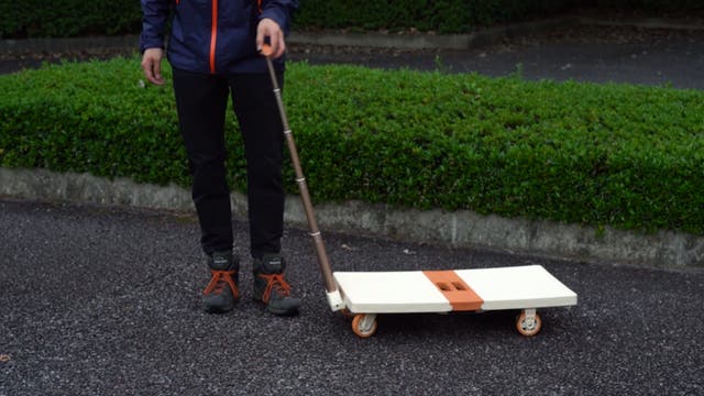 4Way！1台で荷物運びが驚くほど楽になる！折り畳める多機能キャリー