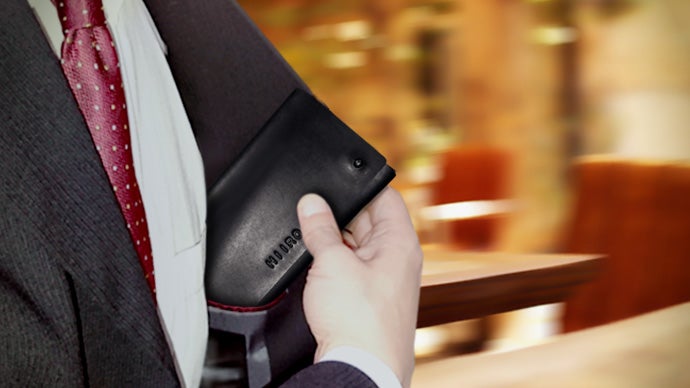 国産天然一枚革！個性と耐久性、厚革で極小を目指した使い捨てない