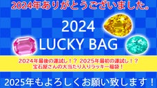 宝石屋さんのラッキーバック！あなたにとっての大当たりはどれ？