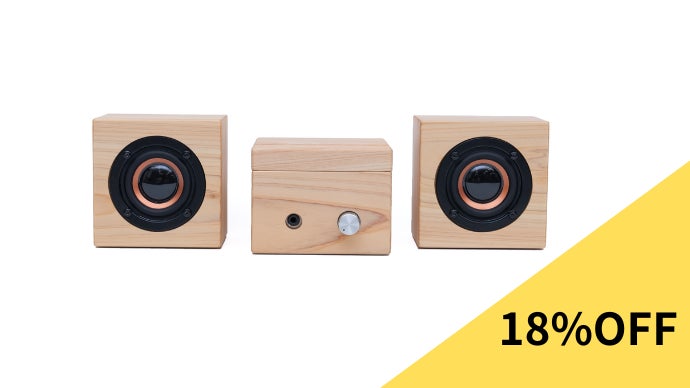 常識を覆すミニスピーカー】国産天然ヒノキが奏でる自室のオーケストラ
