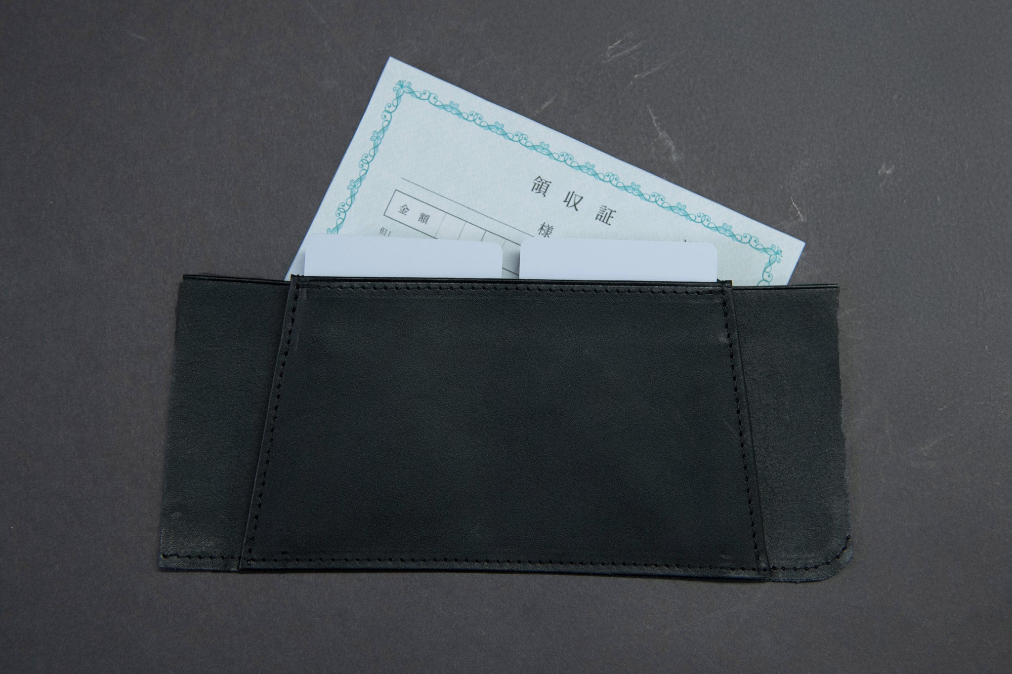 【makuake】 レザー 長財布 ワクワクする財布ver2.0】大きく開いてサッと取り出し、整理整頓