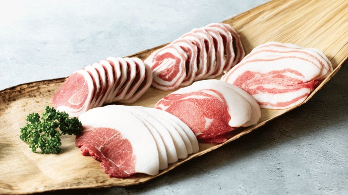 猪肉の概念が変わる『5Fランク』。希少な天然猪肉の部位を食べ比べ