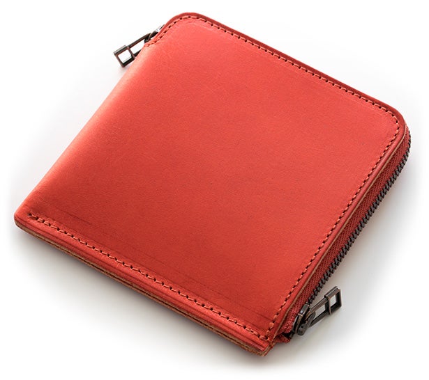 革と薄さ、そして構造にこだわった短財布《単》HITOE Short Wallet