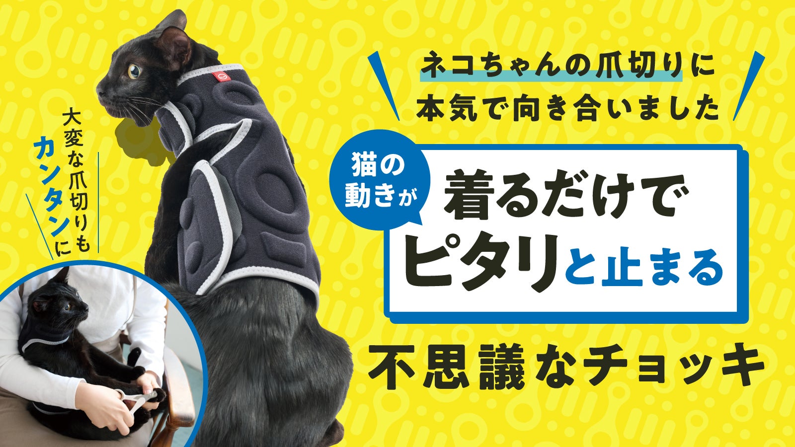 【にゃんケア チョッキ】※makuake応援購入品 アニサポ にゃんケアチョッキ 【2025年4月新発売】 – anifull