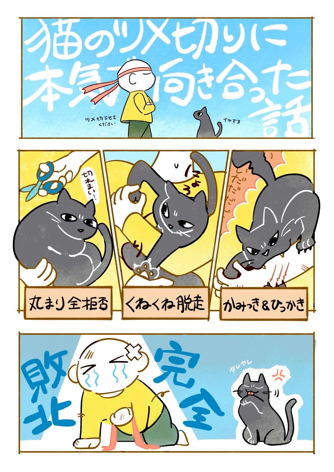 【にゃんケア チョッキ】※makuake応援購入品 ネコの爪切りに本気で向き合いました。着るだけで「ピタリ