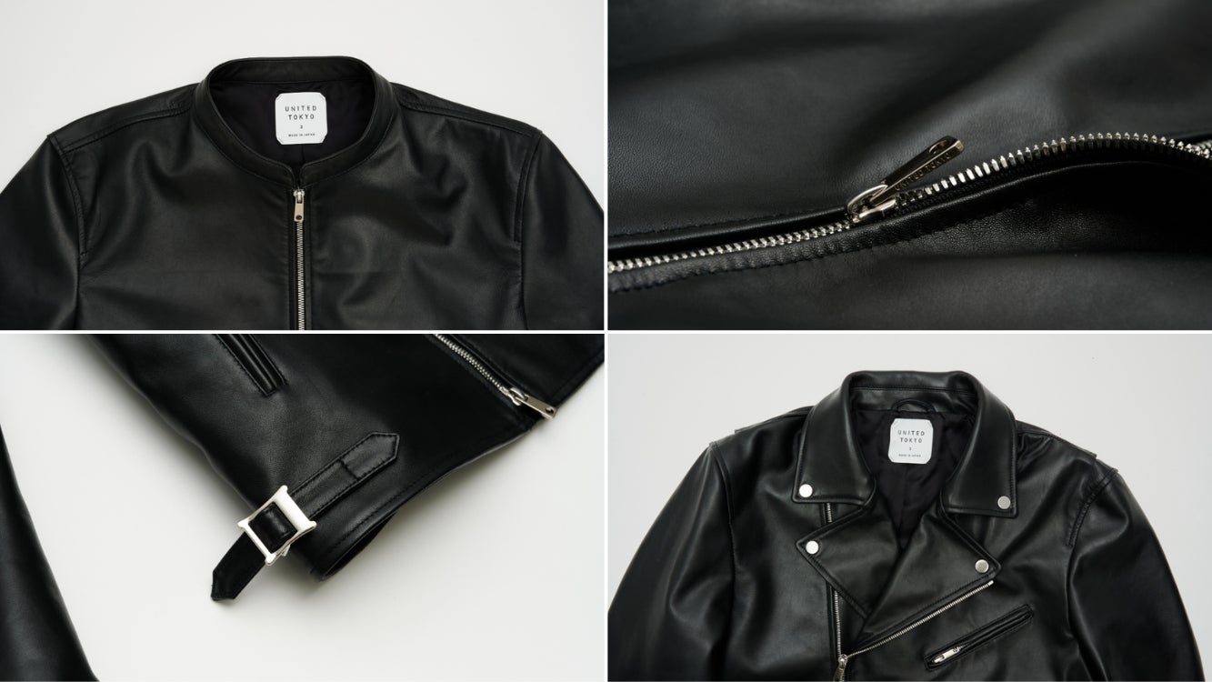 定価 53,900円 新品 UNITED TOKYO レザーライダース 2 牛革 きめ細かい
