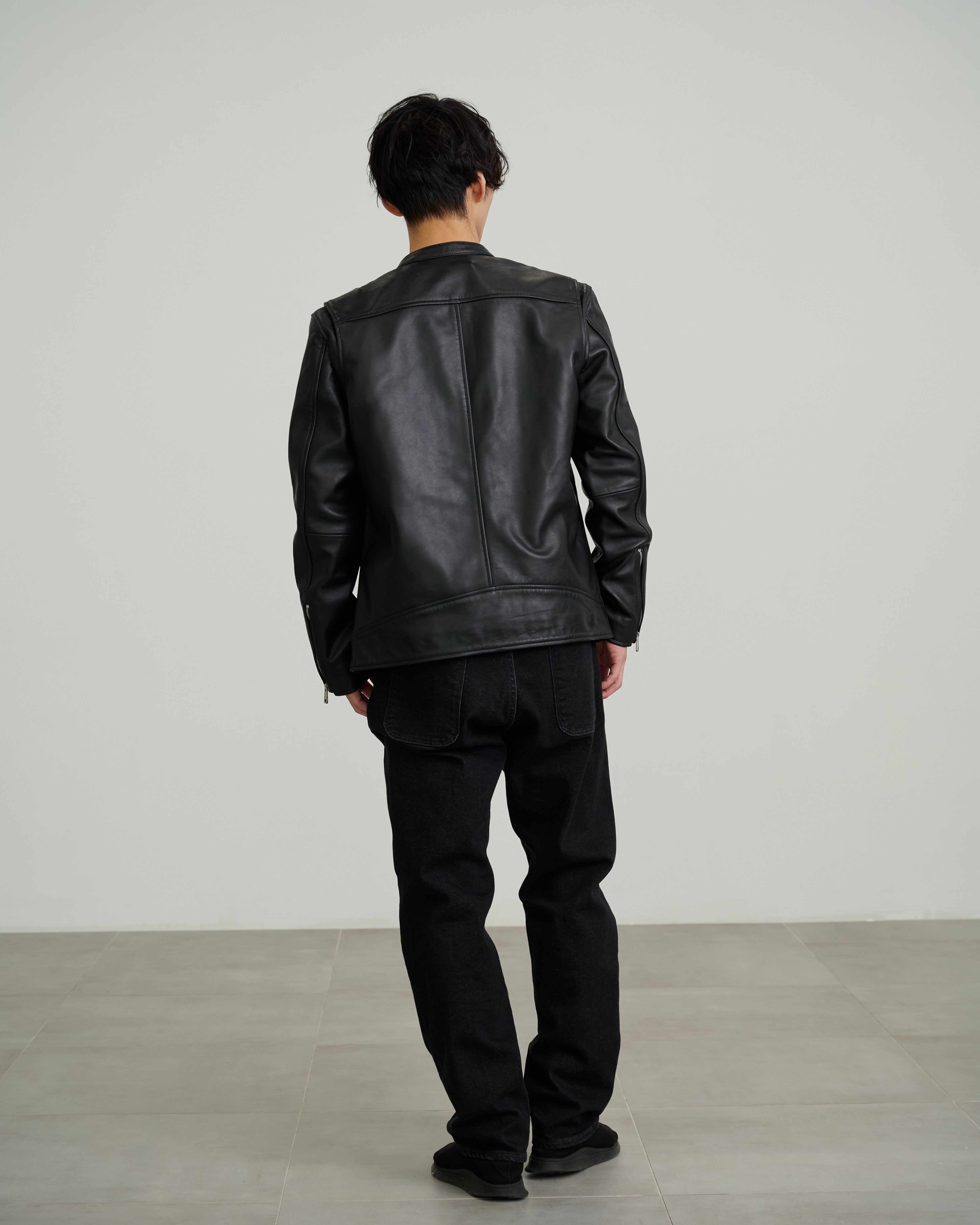 UNITED TOKYO/カウレザー/トラッカージャケット/黒/2 UNITED TOKYO