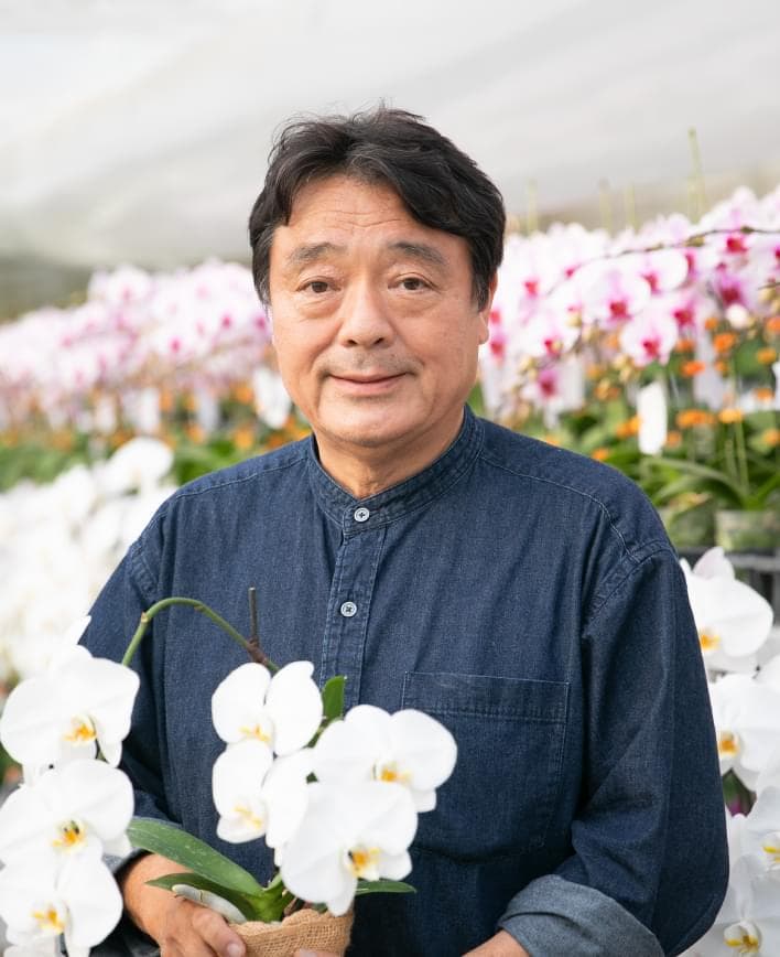 花言葉は「幸せが舞い込んでくる」。春のお祝いに最適なミニ胡蝶蘭