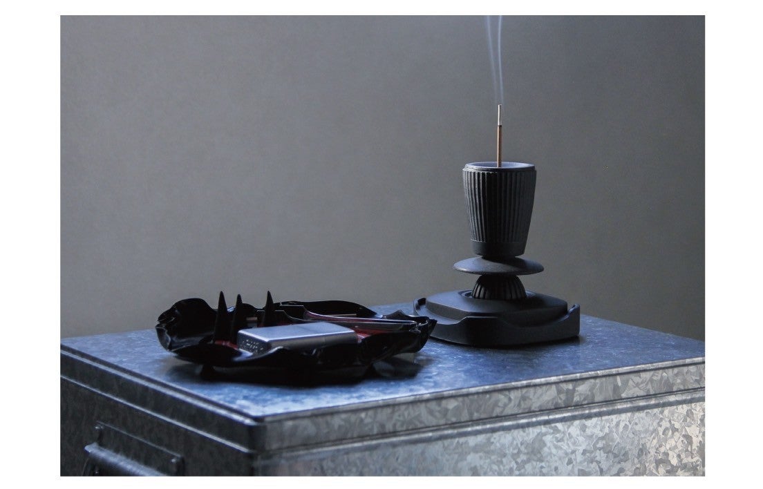 煙が落ちる】新感覚のお香体験｜摩訶不思議なお香たて「煙摩 -enma