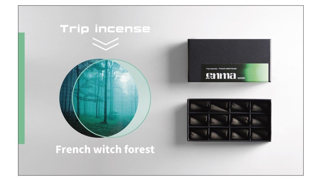 煙が落ちる】新感覚のお香体験｜摩訶不思議なお香たて「煙摩 -enma