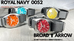 英国軍『0052』　春夏招ぶカラーにブロードアローが光る！貴方は何色が好きですか