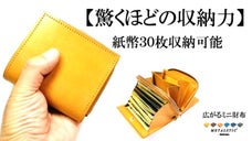 「長財布にも負けない収納力」ミニ財布収納量の常識を変えた次世代の【ミニマム財布】