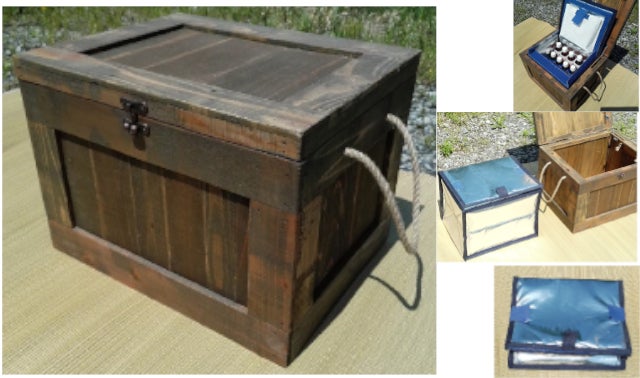 アウトドアで注目必須！オンリーワンの【木製クーラーBOX】｜マクアケ