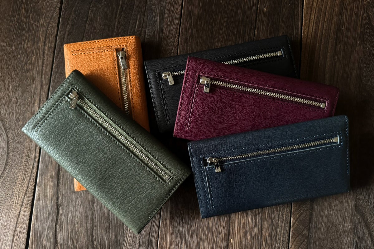 一級財布職人が設計「伝統技法」と「現代技術」が融合 最小を追及した