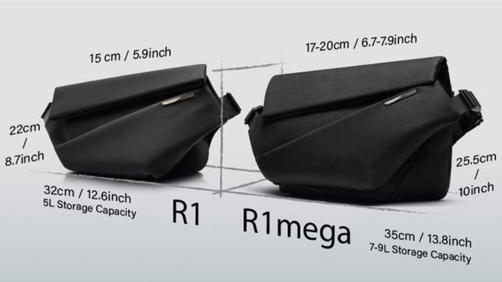 NIID MEGA PRO 防刃ver アンコール】14インチPC、ペットボトルまで収納！拡張型スリング
