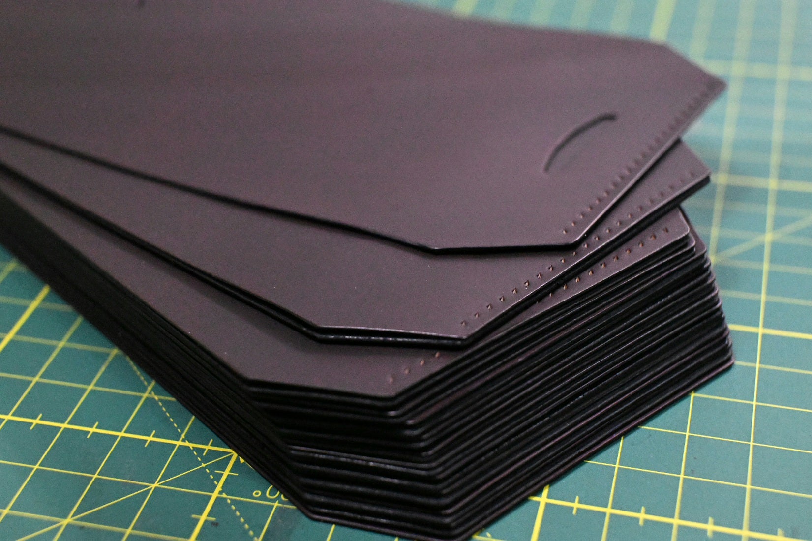 new-usuha3マットコードバン キボシ黒ten-to-sen 二つ折り財布 使い 
