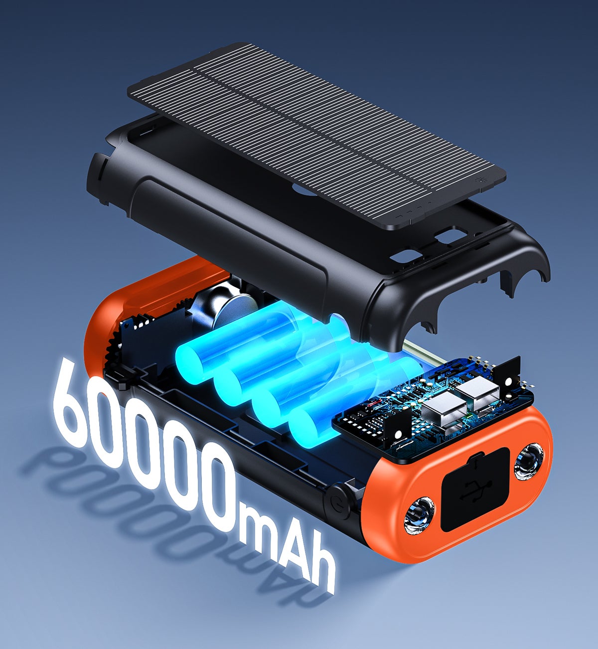 日常も防災もアウトドアも！手回し・ソーラー充電できる超大容量