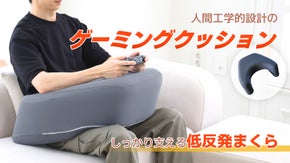 FIRMFLEX レベルアップクッションでゲーミング姿勢もスキルも満レベル達成！