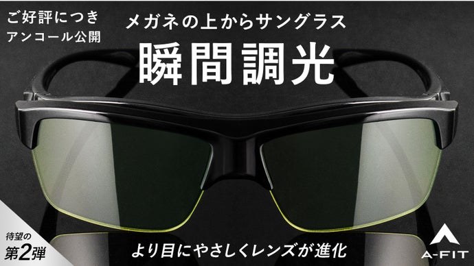 【アンコール】メガネ使用者のためのお洒落すぎる瞬間調光オーバーグラス