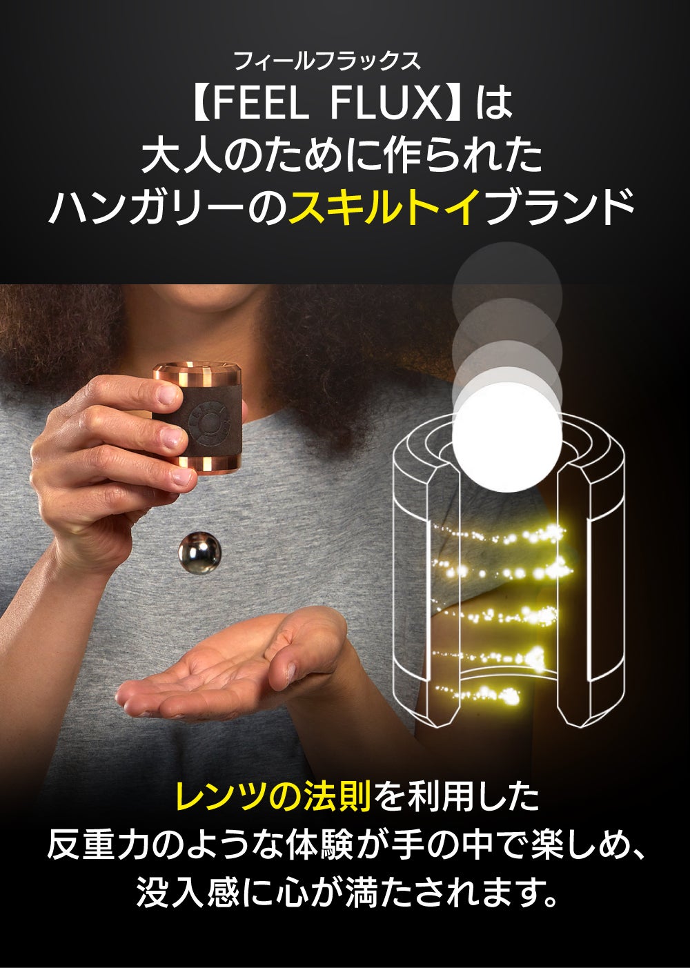 未知の没入体験】手のひらで操る反重力! 遊び方は無限大の大人がハマる