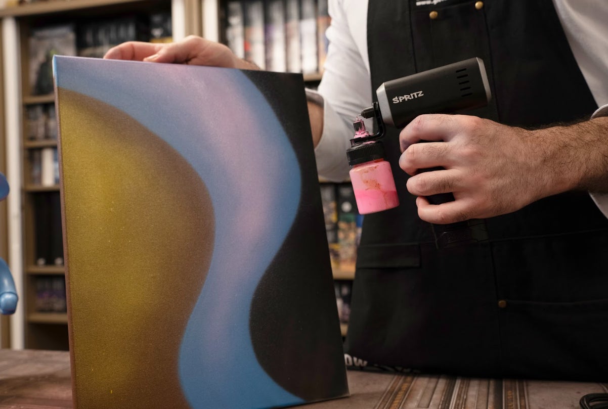 塗装の手間ゼロへ！5秒色替え＆スプレーガン兼エアブラシであなたの